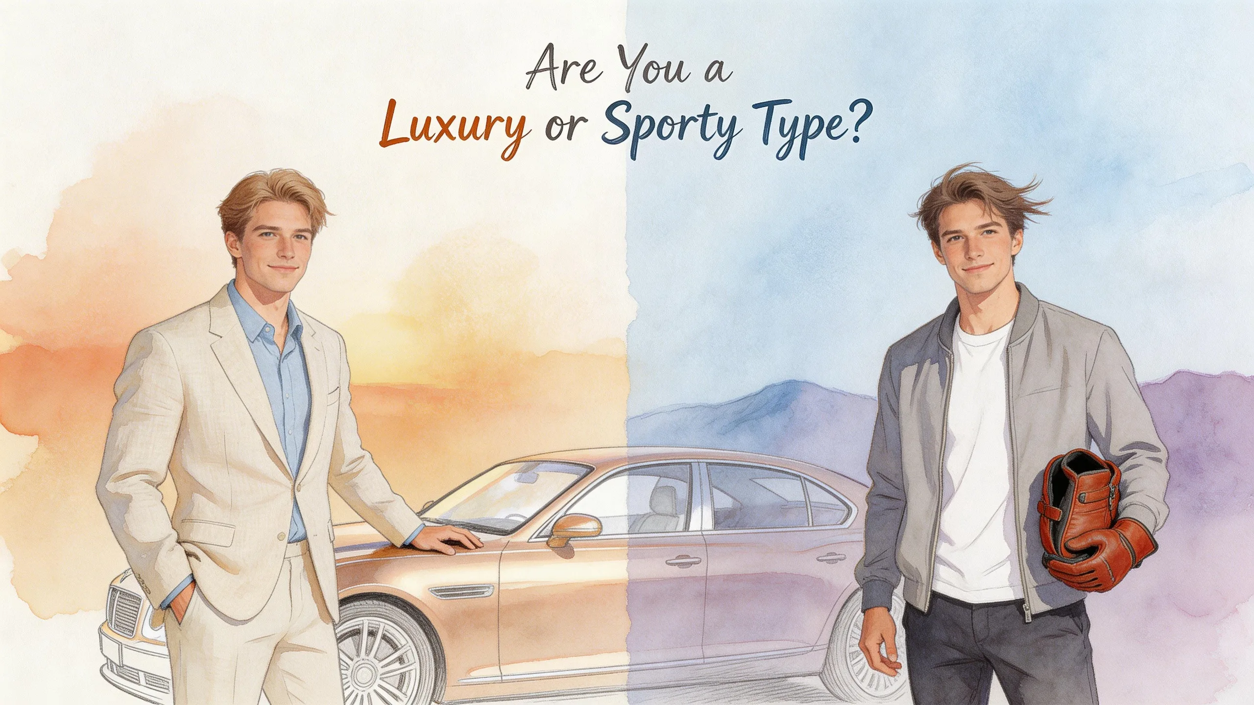 Are You a Luxury or Sporty Type?