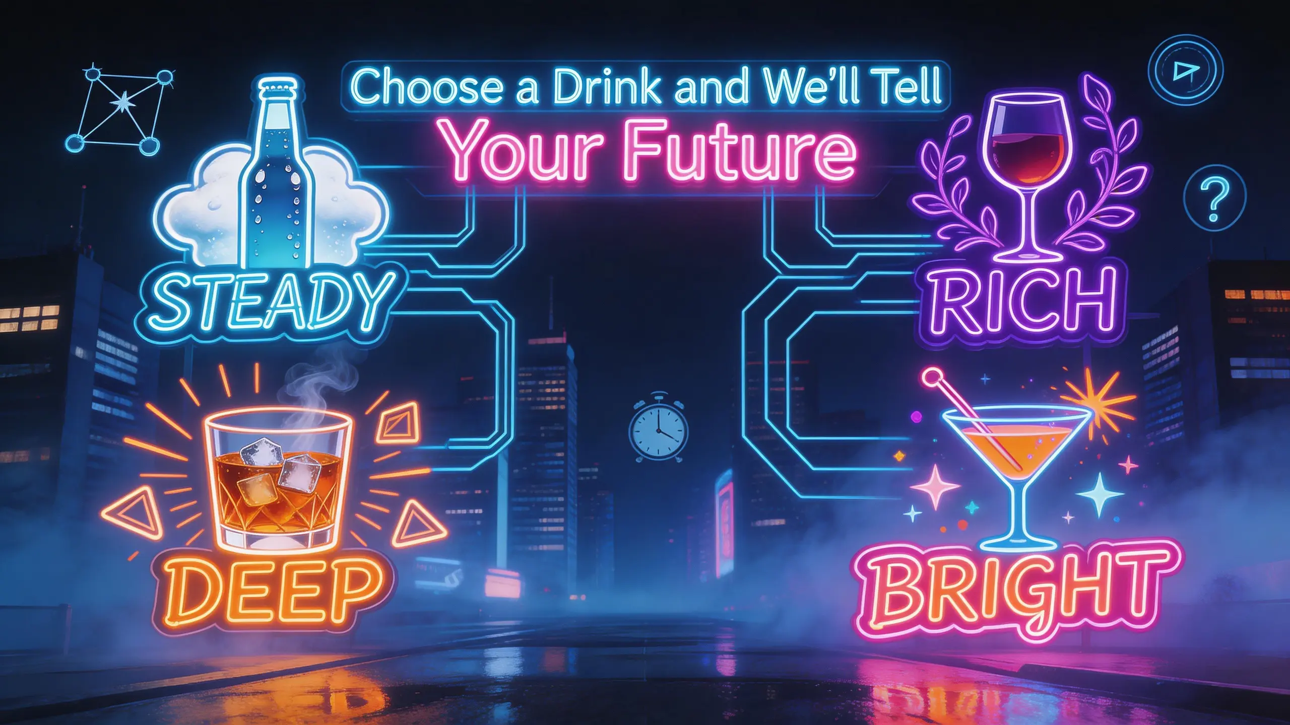 Choose a Drink and We'll Tell Your Future