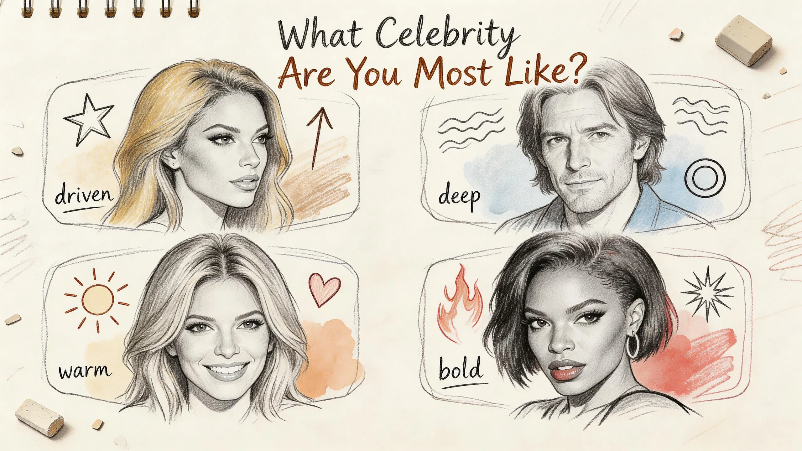 What Celebrity Are You Most Like?